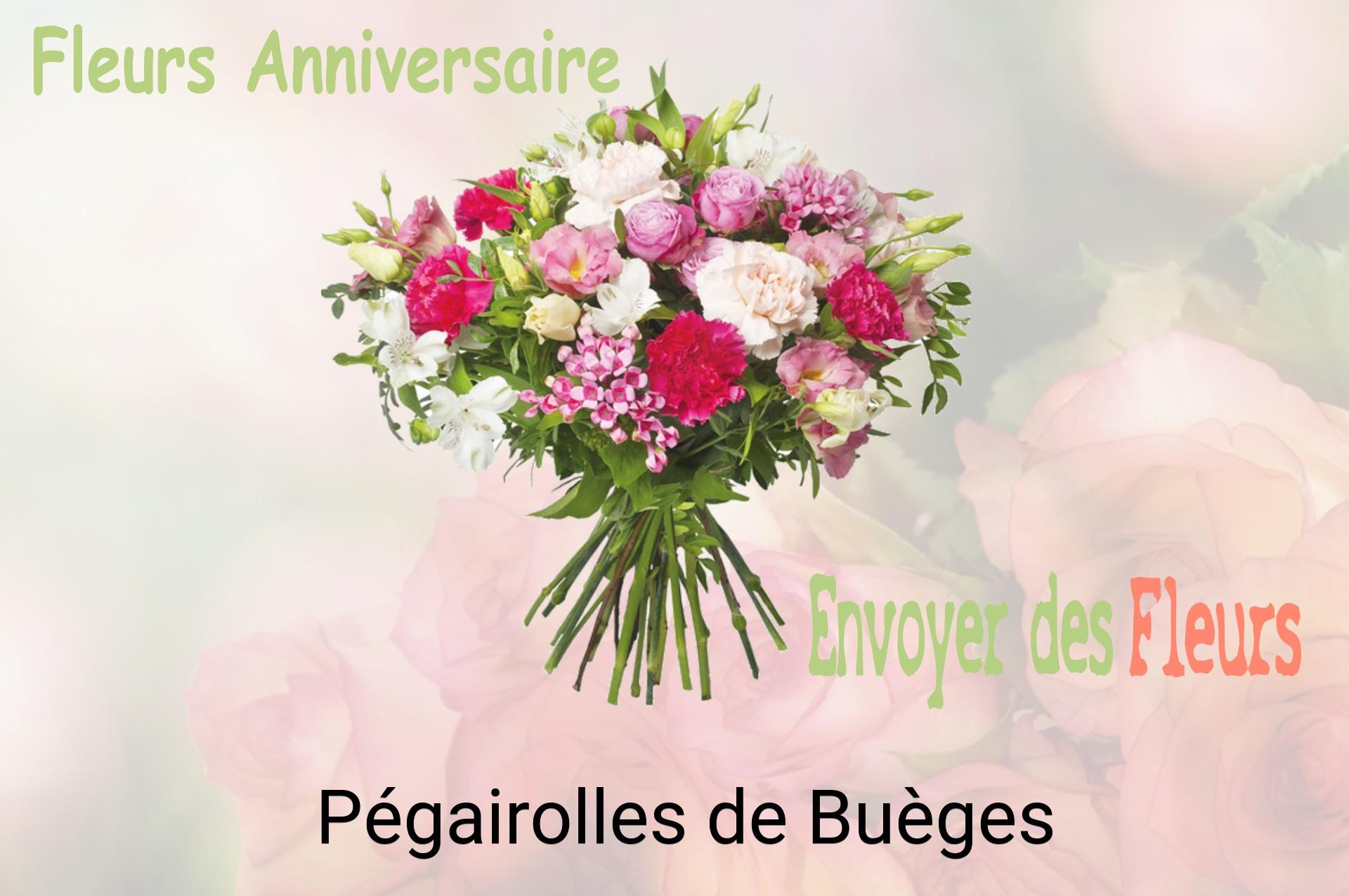 Bouquet de fleurs d’anniversaire livré à Pégairolles-de-Buèges