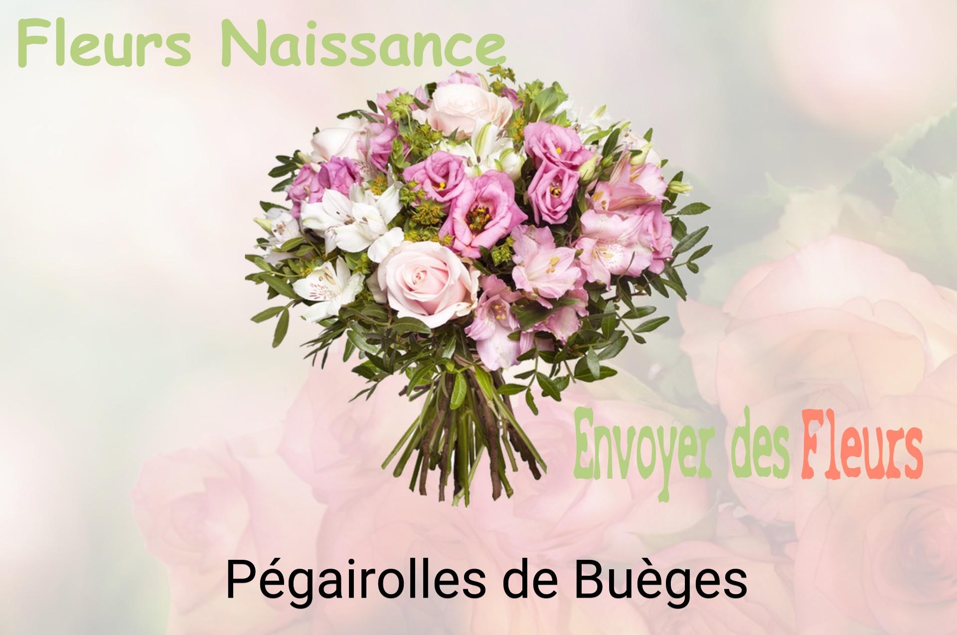 Bouquet de fleurs de naissance livré à Pégairolles-de-Buèges