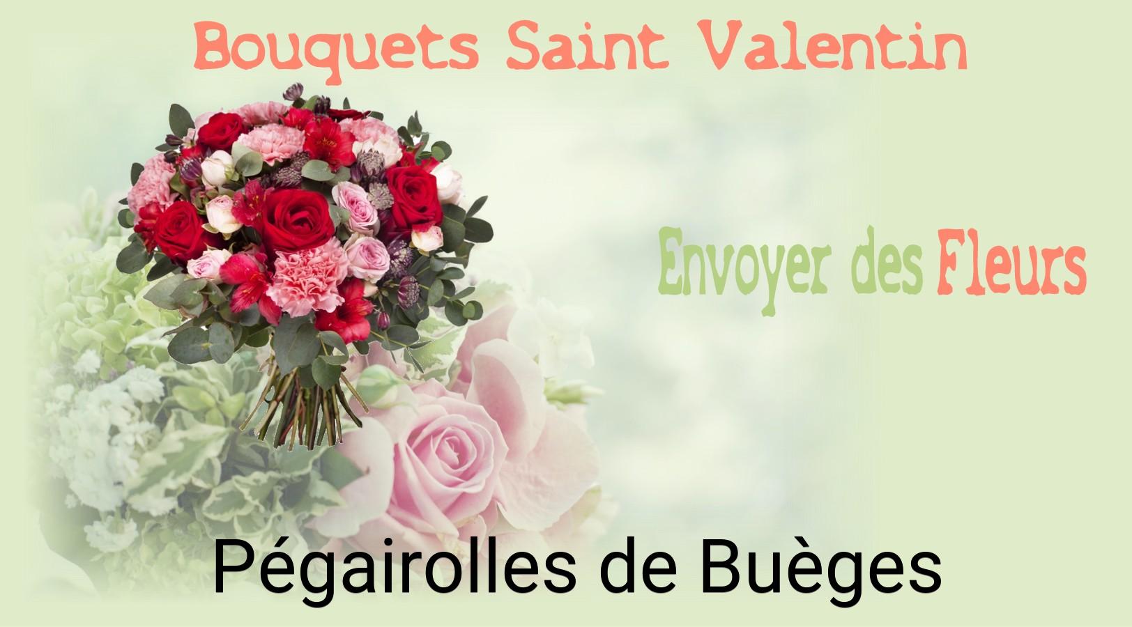 Roses de Saint-Valentin livrées à Pégairolles-de-Buèges